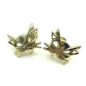 Vintage Signed Cat Earrings- 1961